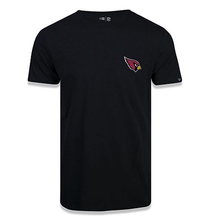 Camiseta New Era Arizona Cardinals NFL Black Pack Preto