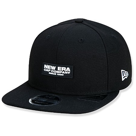 Boné New Era 950 Have Fun Rubber Cap Company Aba Reta Preto