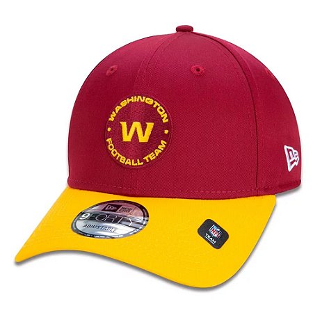 Boné New Era Washington Football Team 940 HC Basic Aba Curva