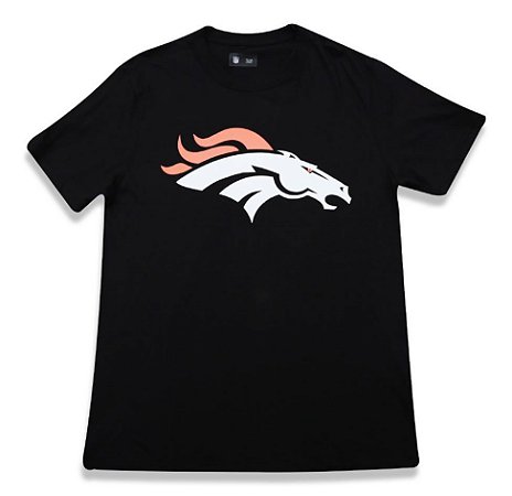 Camiseta Denver Broncos Basic NFL Preto - New Era