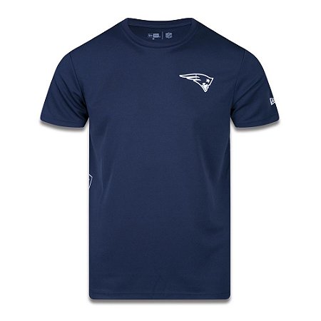 Camiseta New Era New England Patriots NFL Tech Side Marinho