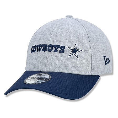 Boné New Era Dallas Cowboys 940 NFL Core Duo Color Cinza