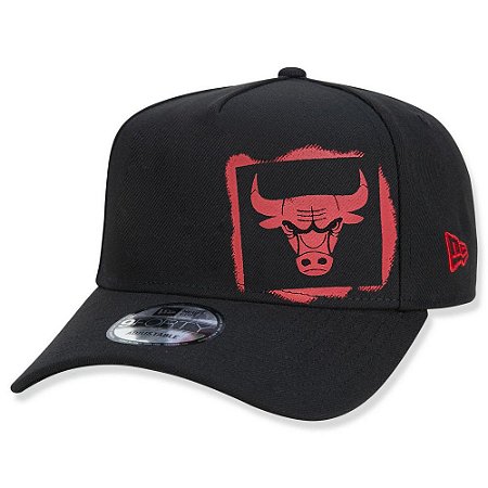 Boné New Era Chicago Bulls 940 A-Frame Street Life Stencil