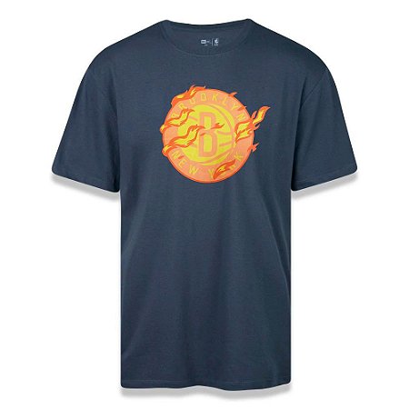 Camiseta New Era Brooklyn Nets NBA Core Hot Streak