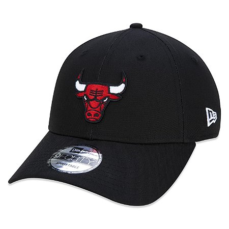 Boné New Era Chicago Bulls 940 Primary Aba Curva Preto