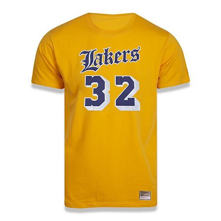 Camiseta Mitchell & Ness Los Angeles Lakers NBA Johnson 32