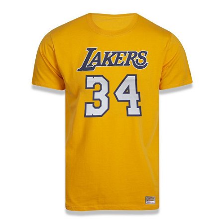 Camiseta M&N Los Angeles Lakers NBA Shaquille O'Neal 34