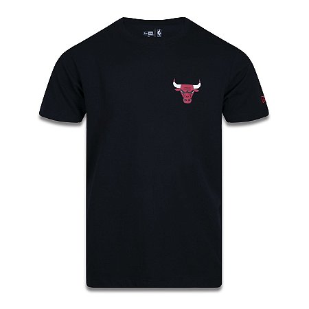 Camiseta New Era Chicago Bulls NBA Core Winding Preto