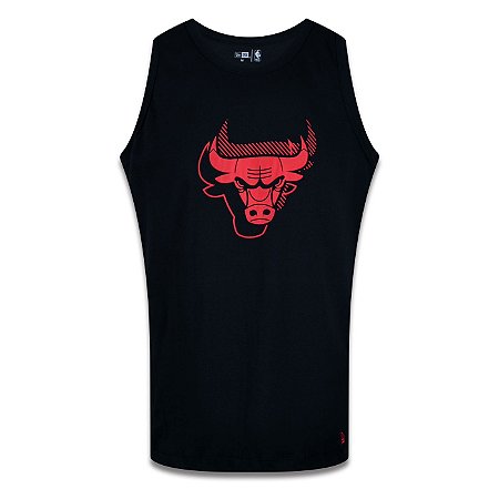 Regata New Era Chicago Bulls NBA Core Line Preto