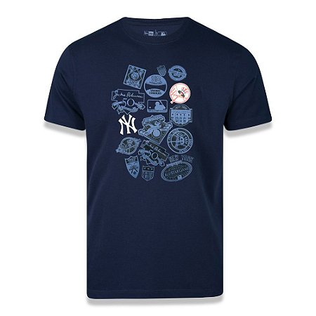 Camiseta New Era New York Yankees Core Cooperstown