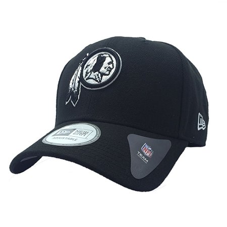 Boné Washington Redskins 940 Snapback White on Black - New Era