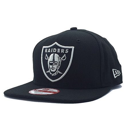 Boné Oakland Raiders 950 White on Black - New Era