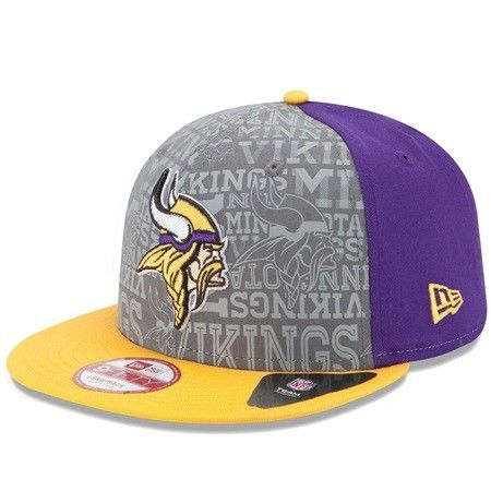 Boné Minnesota Vikings 950 Snapback Draft Reflective - New Era