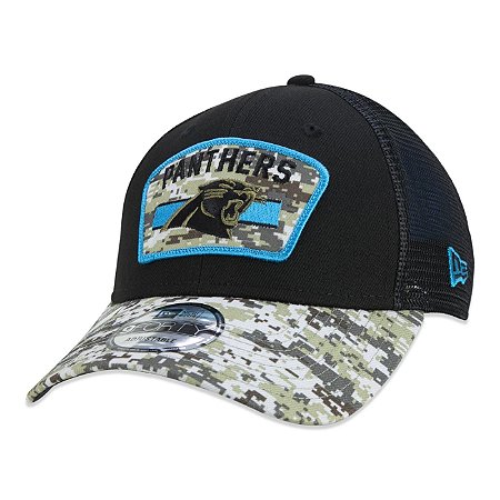 Boné New Era Carolina Panthers 940 NFL 21 Salute Service