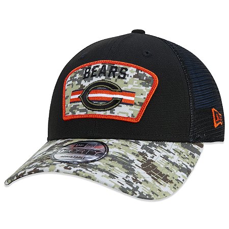 Boné New Era Chicago Bears 940 NFL21 Salute to Service