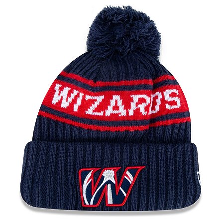 Gorro New Era Washington Wizards NBA21 Draft Knit Marinho