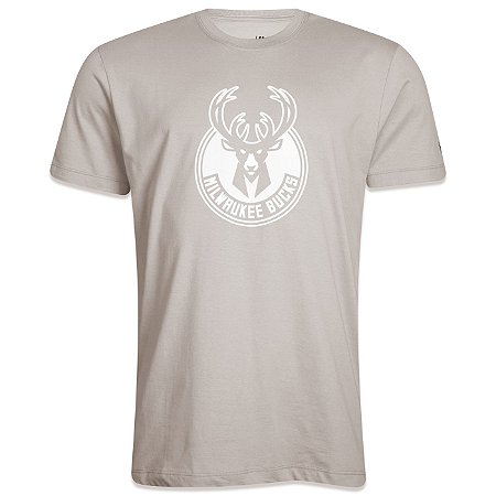 Camiseta New Era Milwaukee Bucks NBA Core Surton Caqui