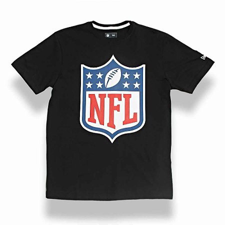 Camiseta NFL Logo Preto - New Era