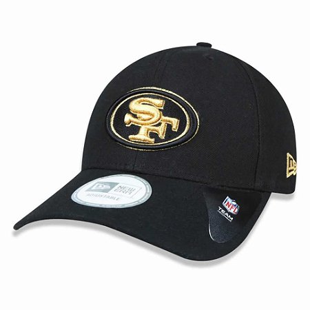 Boné San Francisco 49ers 940 Snapback Gold on Black - New Era