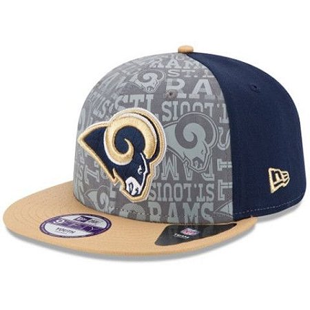 Boné Los Angeles Rams 950 Snapback Draft Reflective - New Era