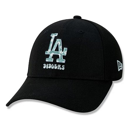 Boné New Era Los Angeles Dodgers 940 Retro Soundtrack Happy