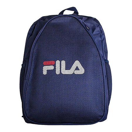 Mochila Raqueteira de Beach Tennis Fila Unissex Azul Marinho