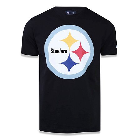 Camiseta Pittsburgh Steelers NFL Basic Preto - New Era