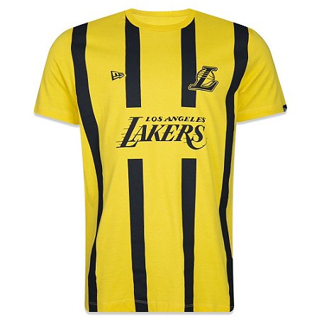 Camiseta New Era Los Angeles Lakers Soccer Style One Color