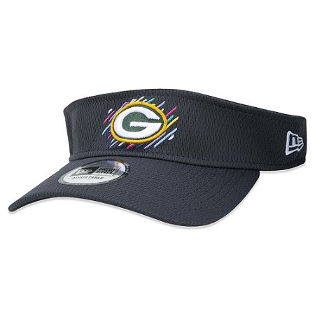 Viseira New Era Green Bay Packers NFL21 CC Visor Chumbo