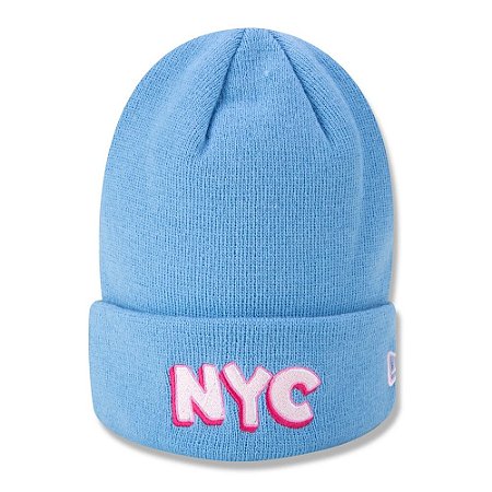 Gorro New Era NYC Sweet Winter Cute Azul