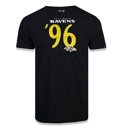 Camiseta New Era Baltimore Ravens Numbers Preto