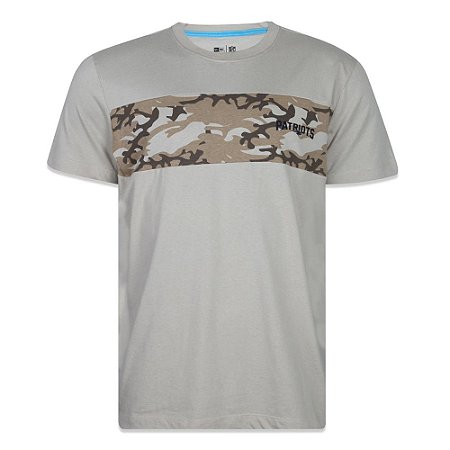 Camiseta New Era New England Patriots Core Cut Camo