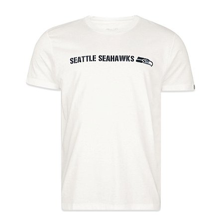 Camiseta New Era Seattle Seahawks Neutral Wild Basic