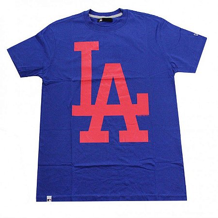 Camiseta Los Angeles Dodgers Color Azul Vermelho- New Era