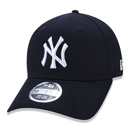 Boné New Era New York Yankees 3930 Basico MLB Azul Marinho