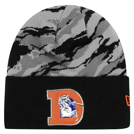 Gorro Touca Denver Broncos Kickoff Print Cinza - New Era