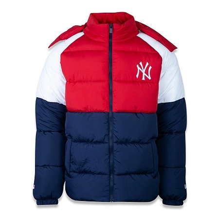 Jaqueta Puffer New Era New York Yankees Core American