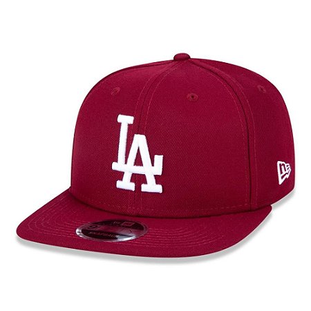 Boné Los Angeles Dodgers 950 White on Cardinal MLB - New Era