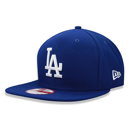 Boné Los Angeles Dodgers strapback White on Blue MLB - New Era