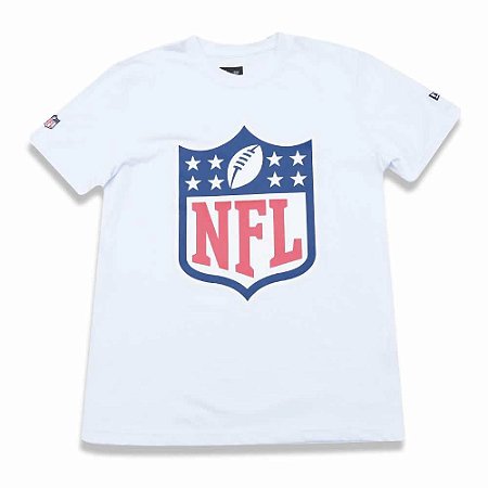 Camiseta NFL Logo Branco - New Era