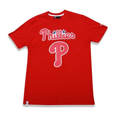 Camiseta Philadelphia Phillies Basic Vermelho - New Era