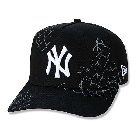 Boné New Era New York Yankees 940 A-Frame Fence Black