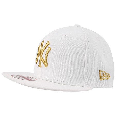 Boné New York Yankees 950 Basic Gold on White MLB - New Era