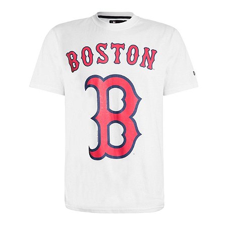 Camiseta Boston Red Sox Basic Branco - New Era