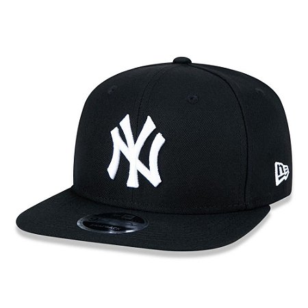 Boné New York Yankees 950 White on Black MLB - New Era
