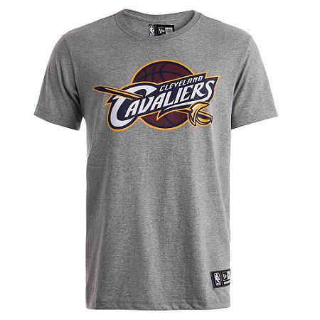 Camiseta Cleveland Cavaliers NBA Basic Cinza - New Era