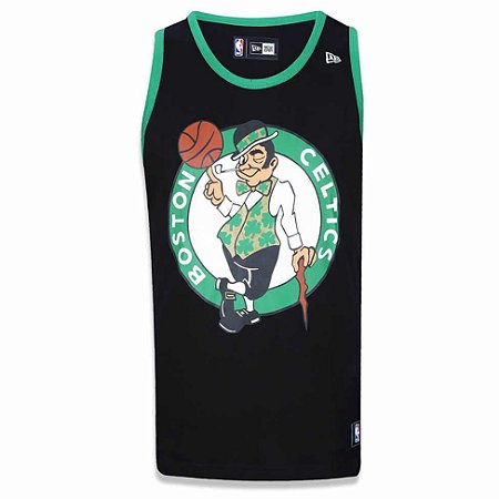Regata Boston Celtics Basic Preto - New Era