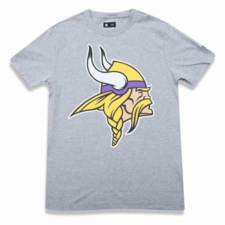 Camiseta Minnesota Vikings Cinza - New Era