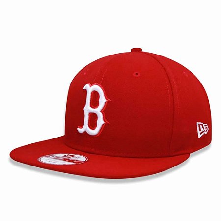 Boné Boston Red Sox 950 White on Red MLB - New Era