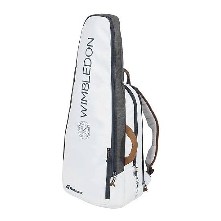 Mochila Raqueteira Babolat Backpack Pure Wimbledon Branco